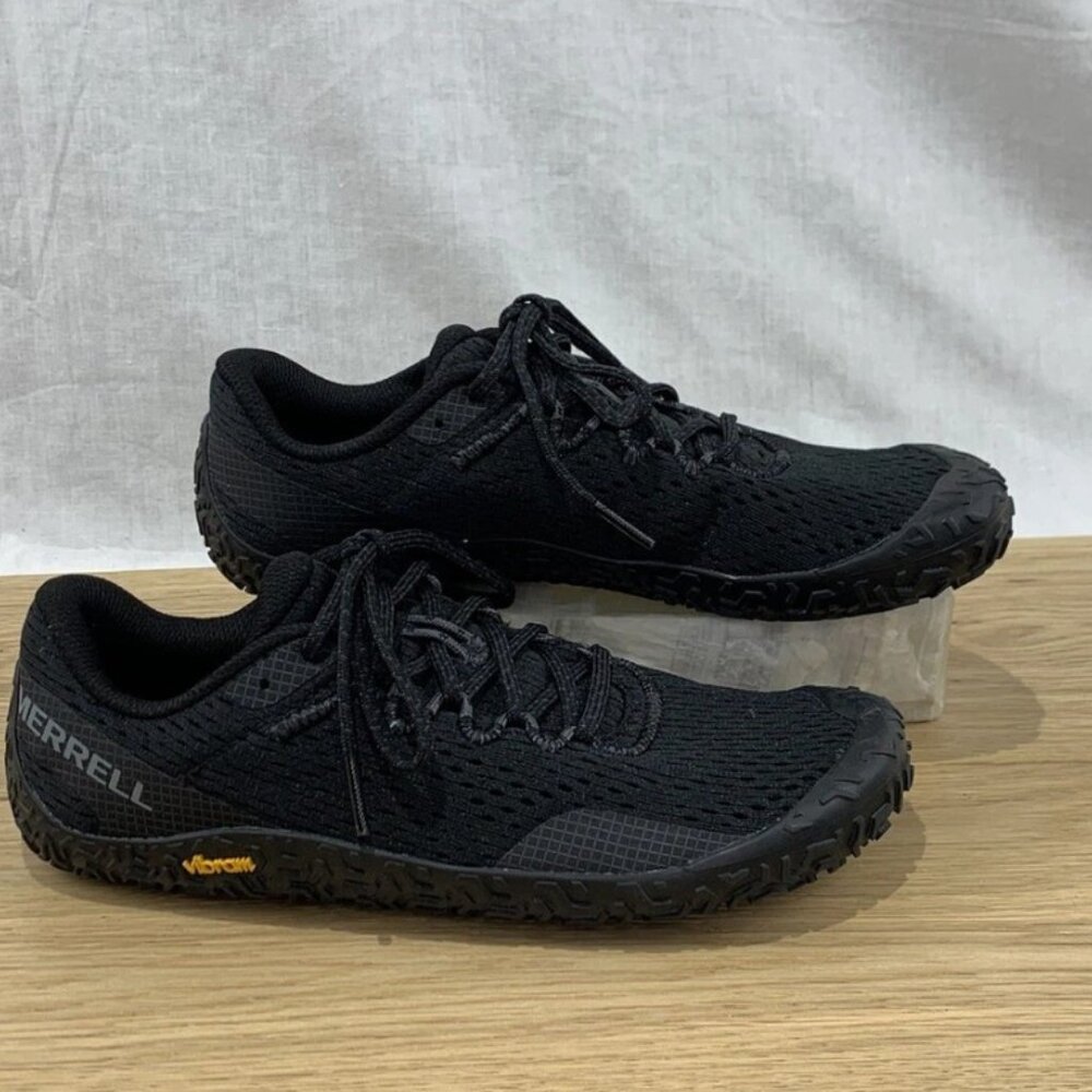 MERRELL Vapor Glove 6 Black Barefoot Minimalist Shoes Women’s Size 7